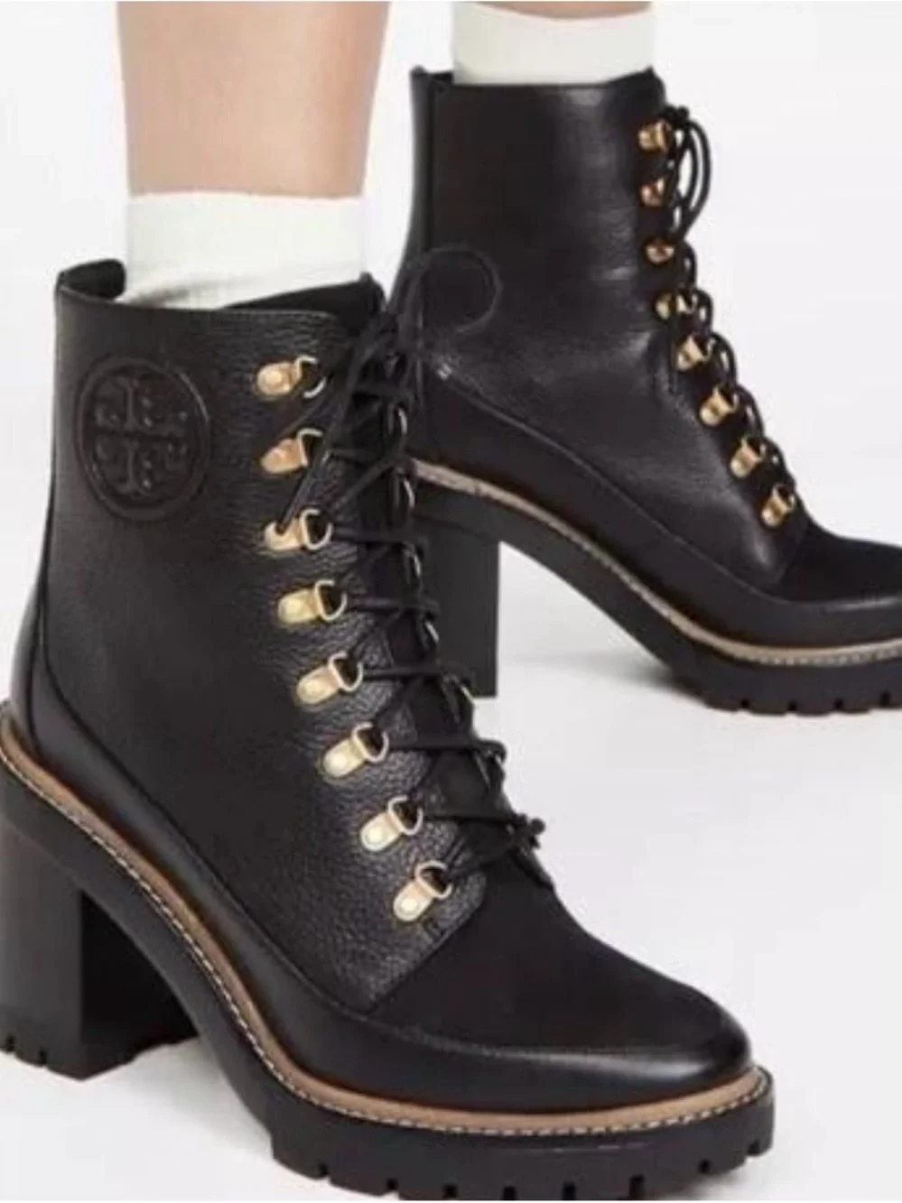 Tory Burch black leather